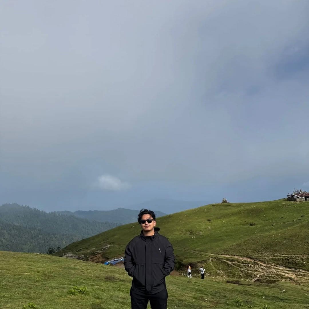 Self Picture in the Sailung hills